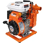 Motopompa RURIS MP40, motor benzina General Engine, 4 timpi, 97 CC, 2.5 CP, adancime absorbtie 8 m, refulare verticala/orizontala 14/140 m, 20 mc/h
