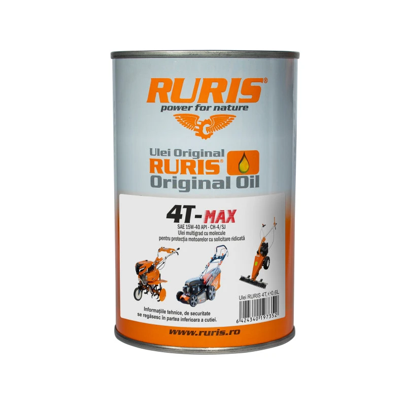 Ulei motor RURIS 4T-MAX, 4 timpi, 600 ml