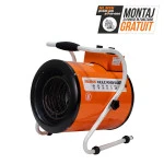 Aeroterma electrica RURIS Vulcano 500, 5000 W, debit aer 411 mc/h, 3 trepte de putere, suprafata incalzita 48 mp