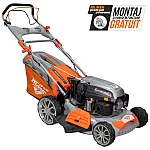 Masina de tuns iarba, pe benzina, RURIS RX331S, 3.5 CP, 139 CC, latime de lucru 46 cm, inaltime taiere 25-75 mm, sac colector 65 litri