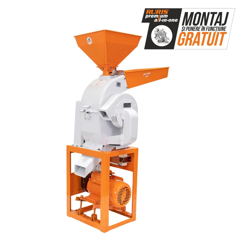 Moara cu ciocanele RURIS Gospodar A2, 220 V, 2.2 KW, 3000 rpm