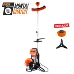 Motocoasa de umar pe benzina RURIS 300S, motor 2 timpi, 31 CC, 1 CP, raza de taiere 210 cm, rezervor 0.7 litri