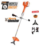 Motocositoare pe benzina RURIS RR400C, motor KHUMMA, 2 timpi, 41.2 CC, 2.8 CP, diametru taiere 255 mm, rezervor 1 litru, aprindere electronica