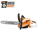 Drujba pe benzina RURIS RM420, motor Khumma, 2 timpi, 2.8 CP, 45.4 CC, lungime lama 40 cm, aprindere electronica, carburator Walbro