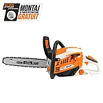 Drujba pe benzina RURIS RM450, motor Khumma, 2 timpi, 3 CP, 45.4 CC, lungime lama 40 cm, aprindere electronica, carburator Walbro