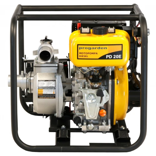 ProGARDEN PD20E motopompa 2"/50mm, diesel, apa curata, pornire electrica