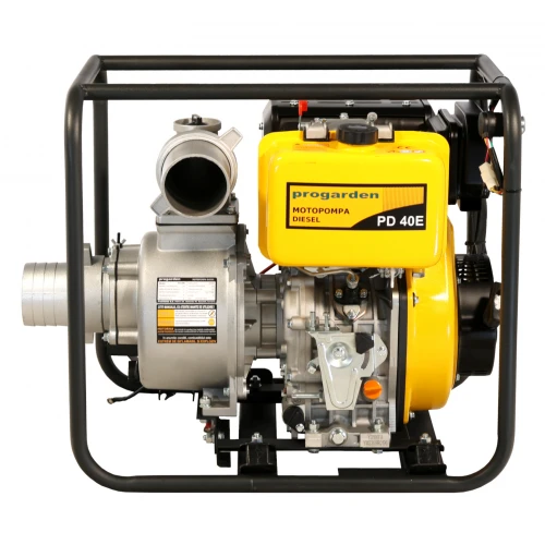 ProGARDEN PD40E motopompa 4"/100mm, diesel, apa curata, pornire electrica