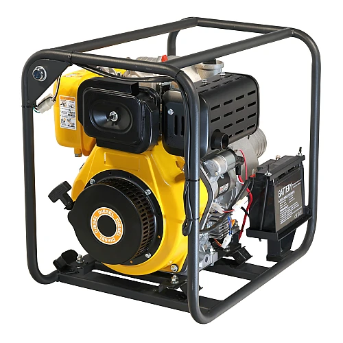 ProGARDEN PD40E motopompa 4"/100mm, diesel, apa curata, pornire electrica