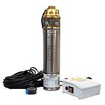 ProGARDEN 4SKM100 Pompa submersibila 1", 750W, apa curata, 50L/min, 55m, flansa cupru