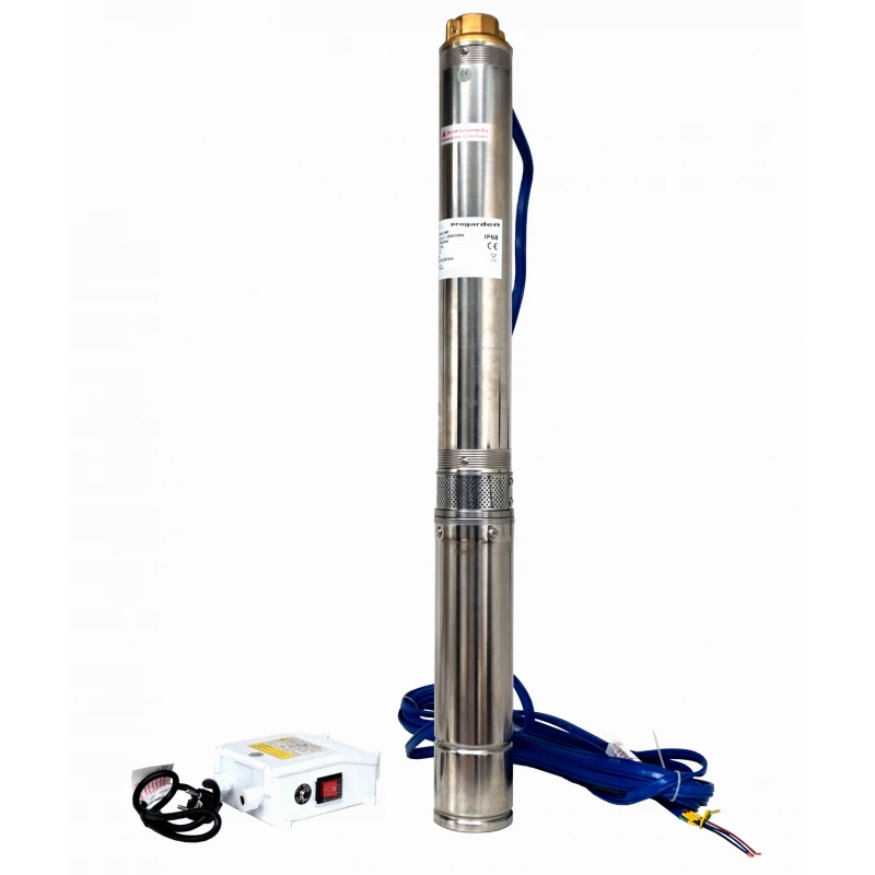 ProGARDEN PS 677 Pompa submersibila 1.5", 1100W, 100L/min, 77m, 11 etaje, apa curata