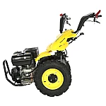 ProGARDEN Campo U16E motocultor multifunctional 14CP, benzina, EU V, pornire electrica, 3+2 viteze, reductor + FT90 freza tractata 900mm + BC120M bara cosire mobila 120cm