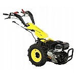 ProGARDEN Campo U16E motocultor multifunctional 14CP, benzina, EU V, pornire electrica, 3+2 viteze, reductor + BC120M bara cosire mobila 120cm