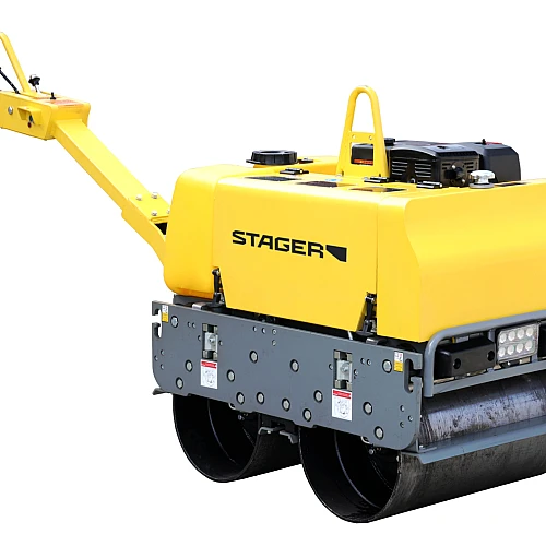 Stager CDV65-2 Cilindru dublu vibrocompactor, motor Loncin G420F