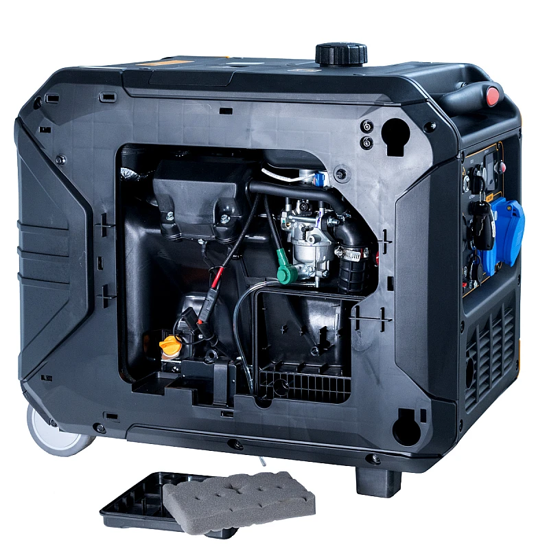 Stager DigiS 5500i Generator digital invertor insonorizat 5.5kW, monofazat, benzina, autonomie pana la 6h