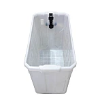 Tocator de crengi si resturi vegetale RURIS ST200S, 2800 W, diametru maxim taiere 45 mm, viteza taiere 4600 rpm, cos colectare 60 l, roti deplasare