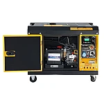 Stager YDE8600TA-TA3 Generator insonorizat 7.5kVA, 3000rpm, dual trifazat si monofazat, diesel, pornire electrica