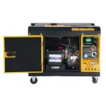 Stager YDE8600TA-TA3 Generator insonorizat 7.5kVA, 3000rpm, dual trifazat si monofazat, diesel, pornire electrica