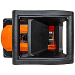 Tocator de crengi si resturi vegetale RURIS ST200, 2800 W, 4500 rot/min, diametru taiere 35 mm, cos colector 45 litri