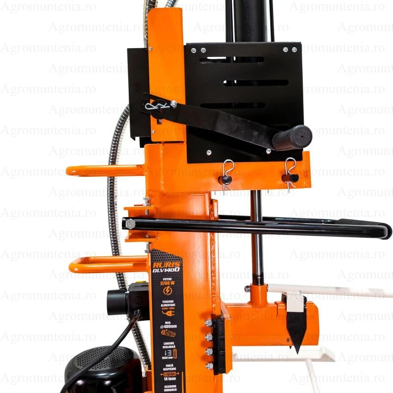 Despicator busteni vertical monofazat RURIS DLV 1400 14 Tone lungime maxima bustean 1060 mm putere 3700 W