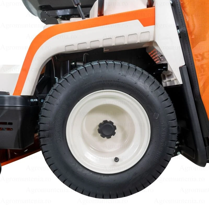 Tractor de tuns gazon RURIS EXPLORER 920M, 16 CP, 92 cm, 280L, motor Loncin, pornire electrica, transmisie mecanica