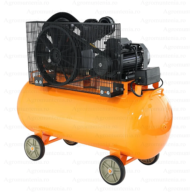 Stager Air 60C200 compresor aer, 200L, 10bar, 600L/min, trifazat, angrenare curea