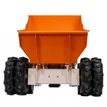 Roaba autopropulsata RURIS RTS 6000, motor benzina 7 CP, 500 kg capacitate, 3+1 trepte, basculare manuala