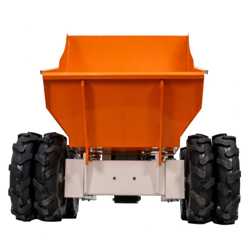 Roaba autopropulsata RURIS RTS 6000, motor benzina 7 CP, 500 kg capacitate, 3+1 trepte, basculare manuala