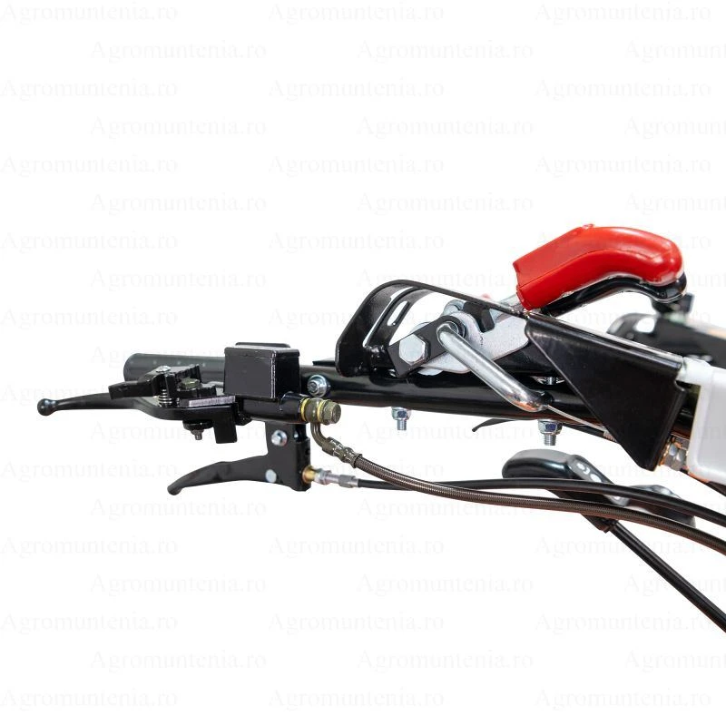 Motocultivator RURIS 1077, Motor Loncin 16 CP, 420cc, 4 Timpi, Pornire la Cheie, Diferential, Frână Hidraulica, 3+3 Viteze, Roți 20x10-10, Iluminare LED, freza de sapat SX77