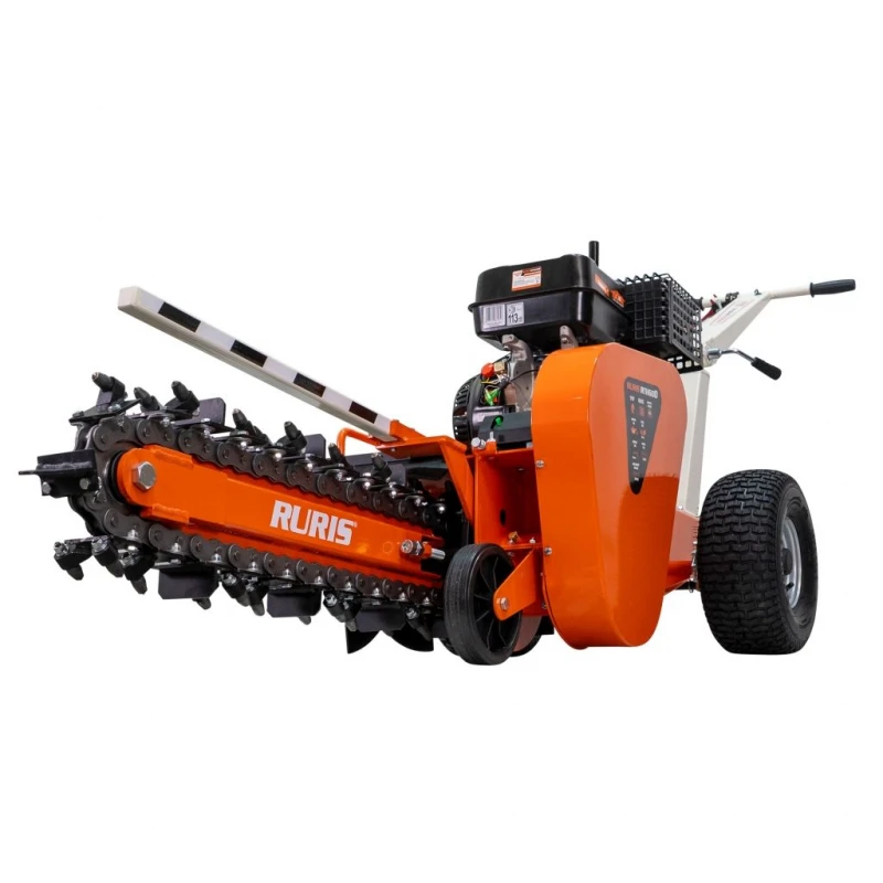 Masina de sapat santuri RURIS RTH 600, motor Ducar 17 CP, 420cc, lama 27 dinti, lungime lant 2350 mm, 6.5L rezervor