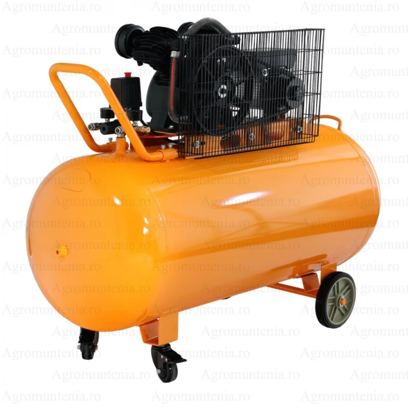 Stager Air 32C250 compresor aer, 250L, 10bar, 324L/min, monofazat, angrenare curea