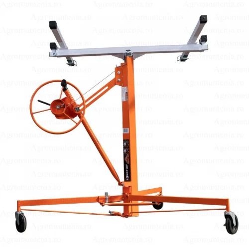 Dispozitiv de ridicat placi Gips Carton RURIS HR 3350T – Ridicare pana la 3.35 m, 68 kg