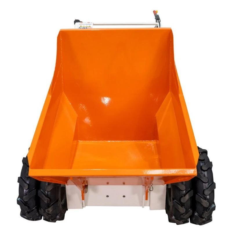 Roaba autopropulsata RURIS RTS 6000, motor benzina 7 CP, 500 kg capacitate, 3+1 trepte, basculare manuala