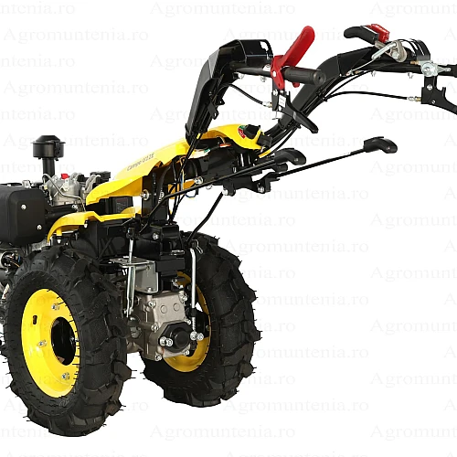 Progarden Motocositoare multifunctionala Campo U12E/BC120M V2 12CP, diesel, 120cm, 2 lame mobile, inclinare lama