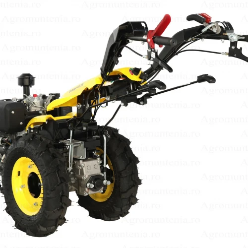 Progarden Motocositoare multifunctionala Campo U12E/BC120M 12CP, diesel, 120cm, 2 lame mobile, inclinare lama