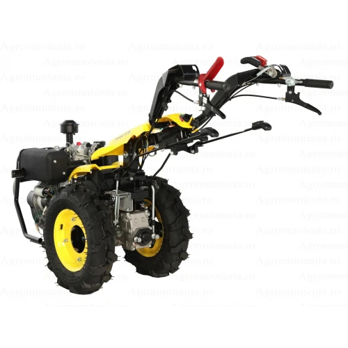 Progarden Motocositoare multifunctionala Campo U12E/BC120M 12CP, diesel, 120cm, 2 lame mobile, inclinare lama