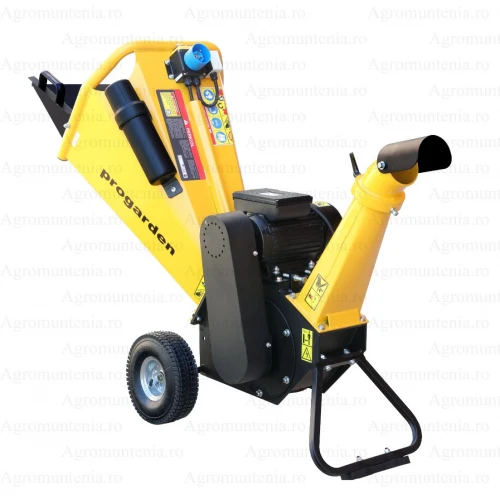 Tocator resturi vegetale ProGARDEN TE50, motor electric 2.2kW, 230V, diametru maxim 50mm