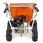 Roaba autopropulsata RURIS RTS 6000, motor benzina 7 CP, 500 kg capacitate, 3+1 trepte, basculare manuala