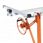 Dispozitiv de ridicat placi Gips Carton RURIS HR 3350T – Ridicare pana la 3.35 m, 68 kg