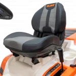 Tractor de tuns gazon Ruris Explorer 840M – Motor Loncin 15 CP, Latime de taiere 840 mm, 3 functii (colectare, mulching, spalare)