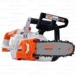 Drujba electrica cu acumulator Ruris 2524e Power Alfa UP, sina 25 cm, lant 3/8 inch, 1.3 mm, 1 x Li-Ion 20V, 4Ah, contine acumulator + incarcator