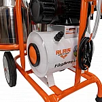 Mulgatoare RURIS Fagaras Lact 902, 2 posturi, 2 bidoane inox 60L, 550W