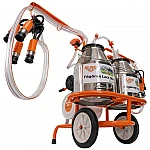 Mulgatoare RURIS Fagaras Lact 902, 2 posturi, 2 bidoane inox 60L, 550W