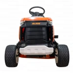 Tractor de tuns gazon Ruris Explorer 840M – Motor Loncin 15 CP, Latime de taiere 840 mm, 3 functii (colectare, mulching, spalare)