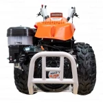 Motocultivator RURIS 1077, Motor Loncin 16 CP, 420cc, 3+3 viteze, diferential, pornire la cheie, iluminare LED, roți 20x10-10, frana hidraulica, accesorii, lama de cosit 1110 mm, freza tractata, plug