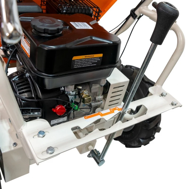 Roaba autopropulsata RURIS RTS 6000, motor benzina 7 CP, 500 kg capacitate, 3+1 trepte, basculare manuala