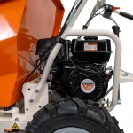 Roaba autopropulsata RURIS RTS 6000, motor benzina 7 CP, 500 kg capacitate, 3+1 trepte, basculare manuala