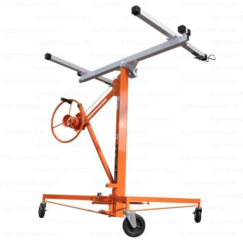 Dispozitiv de ridicat placi Gips Carton RURIS HR 3350T – Ridicare pana la 3.35 m, 68 kg