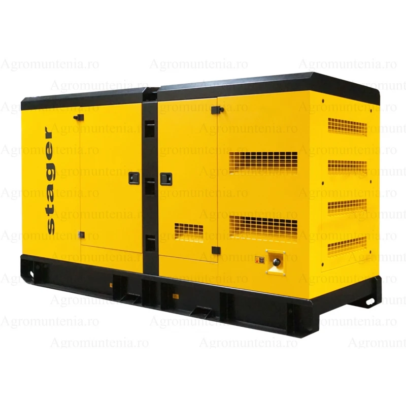 Stager YDSD138S3 Generator insonorizat 138kVA, 180A, 1500rpm, trifazat, diesel