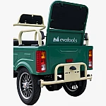 Triciclu electric Evotools TRCC1200, 1200W, baterie 60V20Ah, autonomie 52 KM, viteza maxima de 25 km/h, conform reglementarilor UE, fara permis