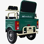 Triciclu electric Evotools TRCC1200, 1200W, baterie 60V20Ah, autonomie 52 KM, viteza maxima de 25 km/h, conform reglementarilor UE, fara permis